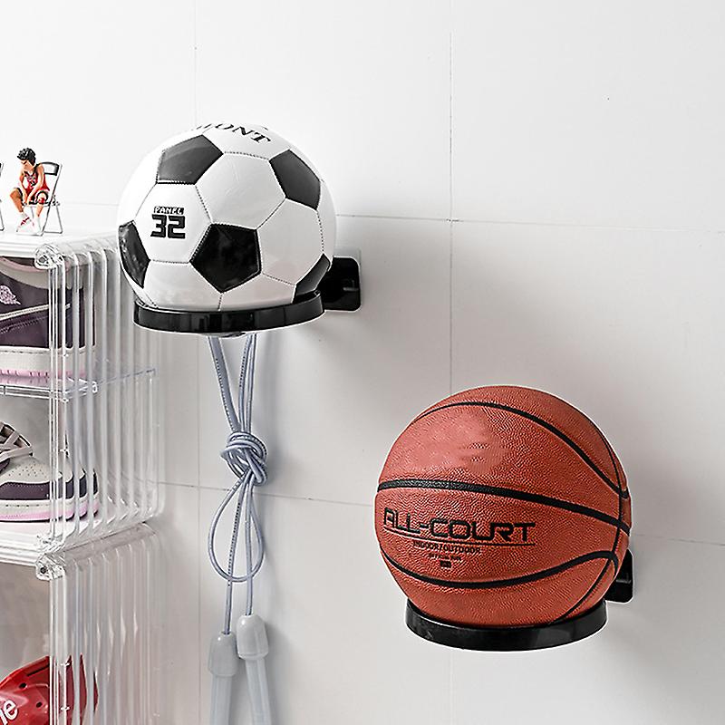 Born Pretty 1pc 90 Degree Rotation Ball Rack Basketball Volleyball Soccer Display Holders On The Wall Ball Rack Football Display Rack