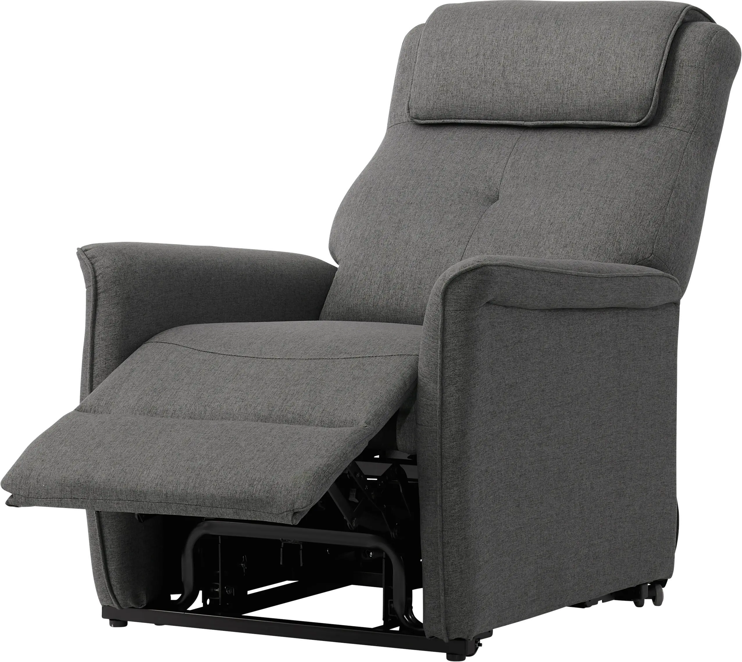 Ashley Gray Power Lift Recliner