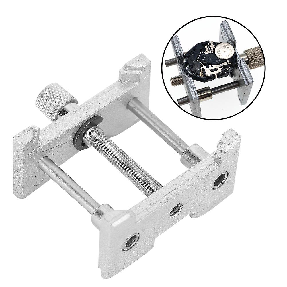 2pcs Universal Watch Movement Holder Clamp Watch Repairing Tool For Watchmakersmovement Holder