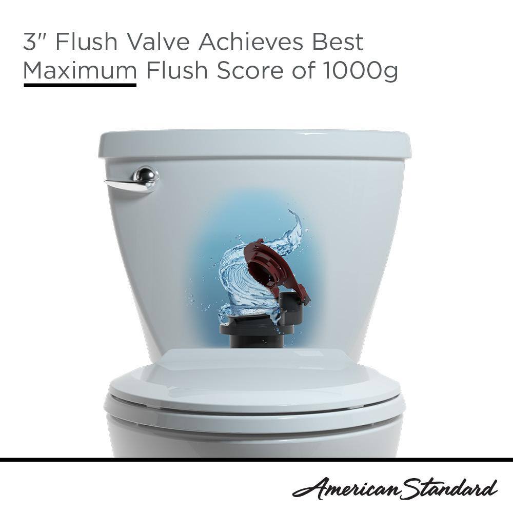 American Standard Rumson 2-Piece 1.28 GPF Single Flush Elongated Toilet in White Seat is Included 719AA101.020🎉Limited Time Offer🎉