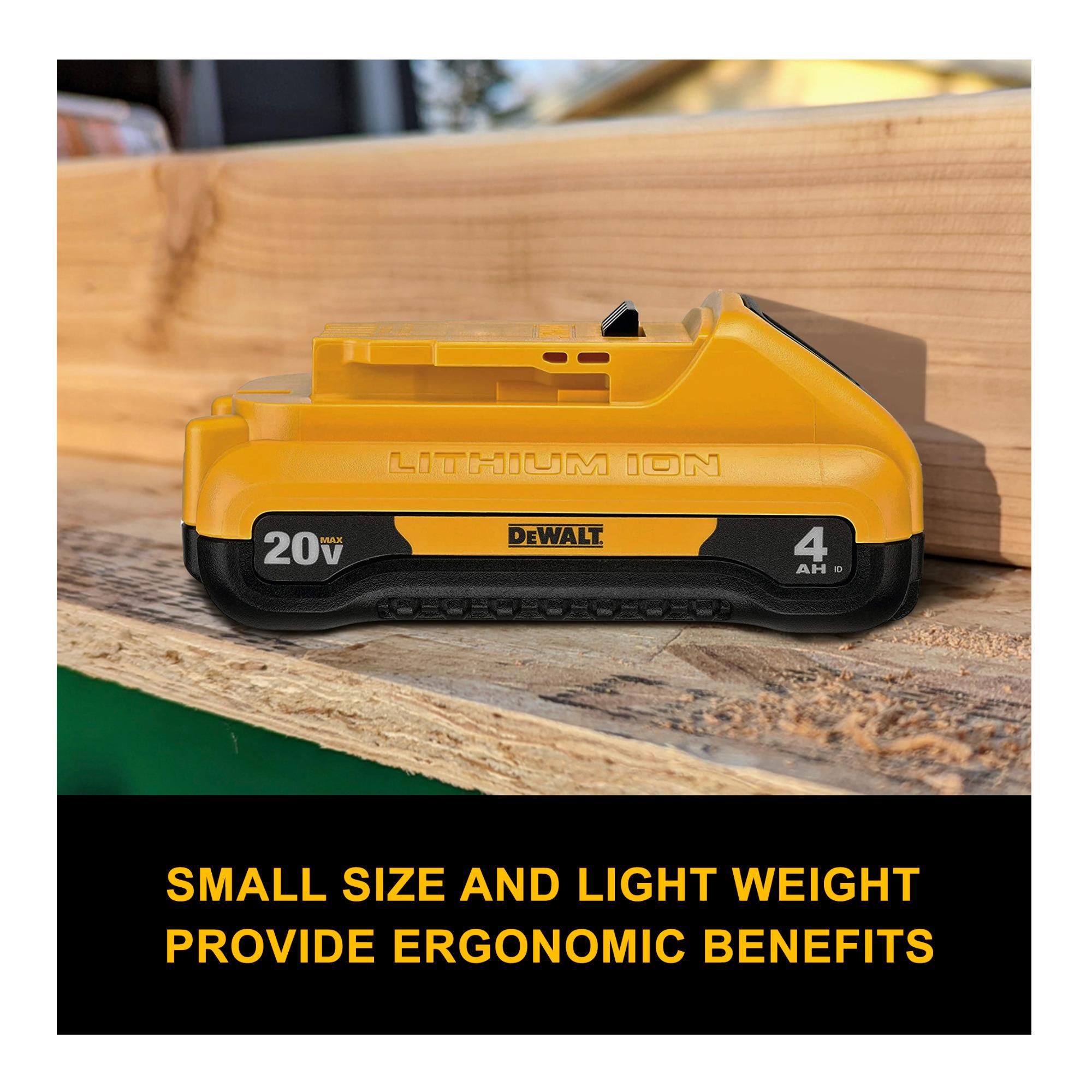 DeWALT DCB240-2 20V MAX 4.0Ah Compact Li-Ion Battery