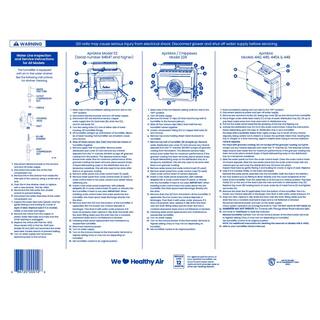 AprilAire 12 Replacement Water Panel for Whole-House Humidifier Models 112224225440445445A 448 12