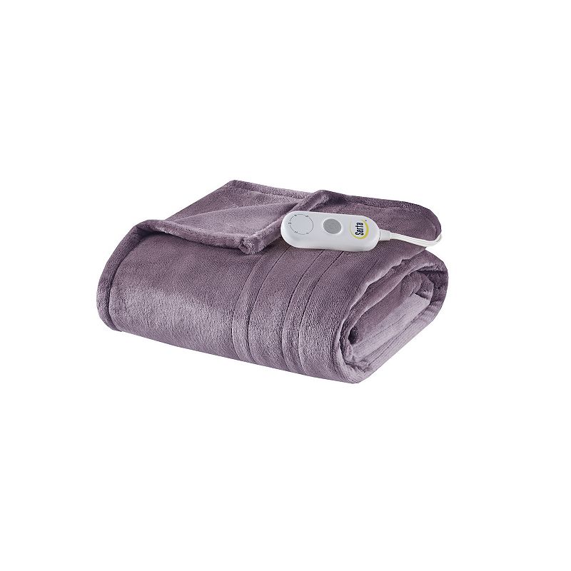 Serta? Plush Electric Heated Throw Blanket