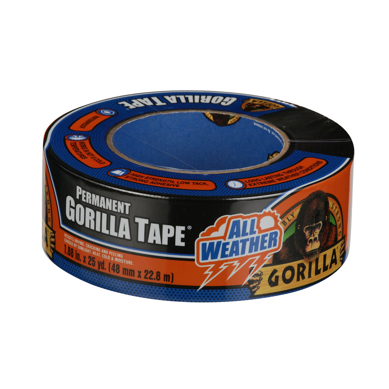 GORILLA TAPE BLACK 25YD