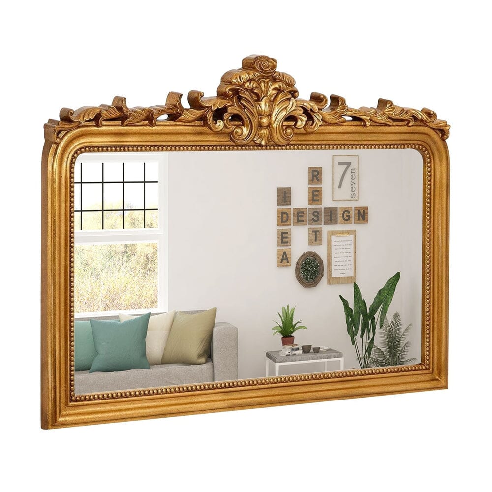 Top Gold Baroque Wall Mirror