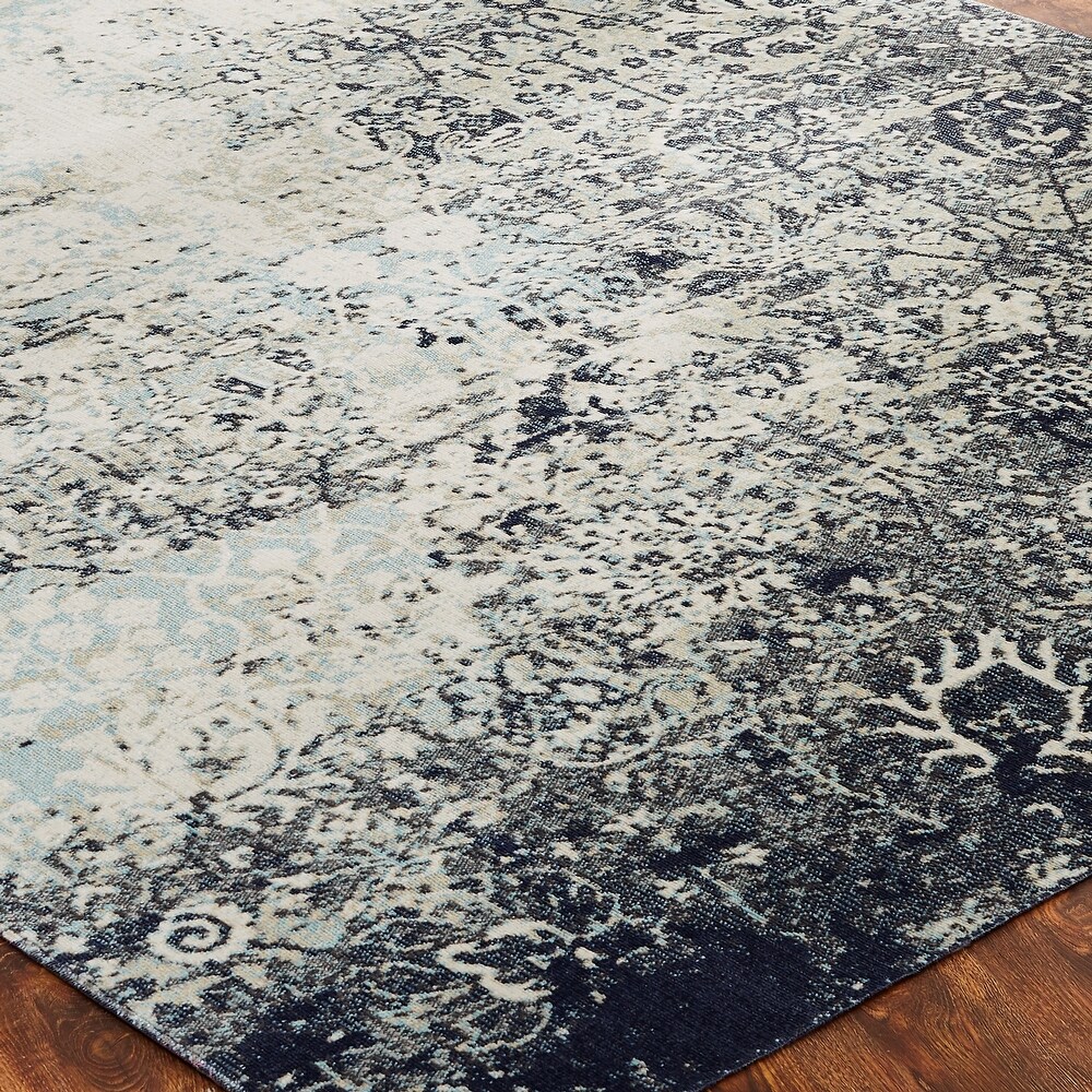 Modern Abstract Indoor/Outdoor Area Rug