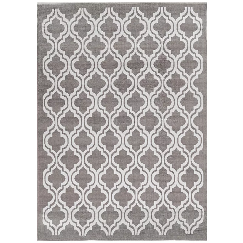 Linon Capri Quatrefoil Rug