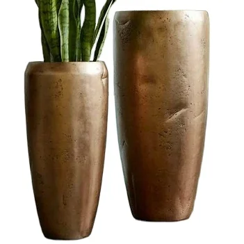 Farmhouse Customizable Design Casual Decorative Metal Pot Planter Decoration Drawing Room Metal Planter