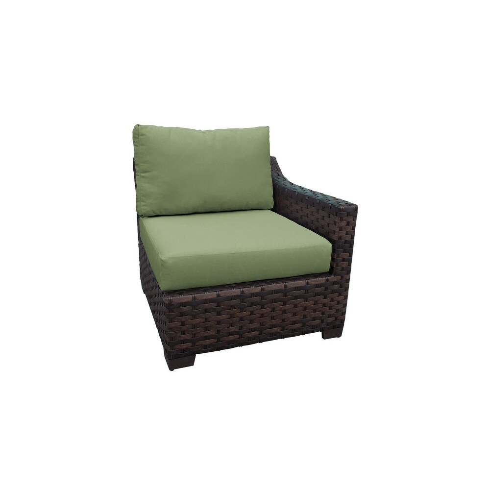 Kathy Ireland River Brook Wicker 4 piece Outdoor Patio Set