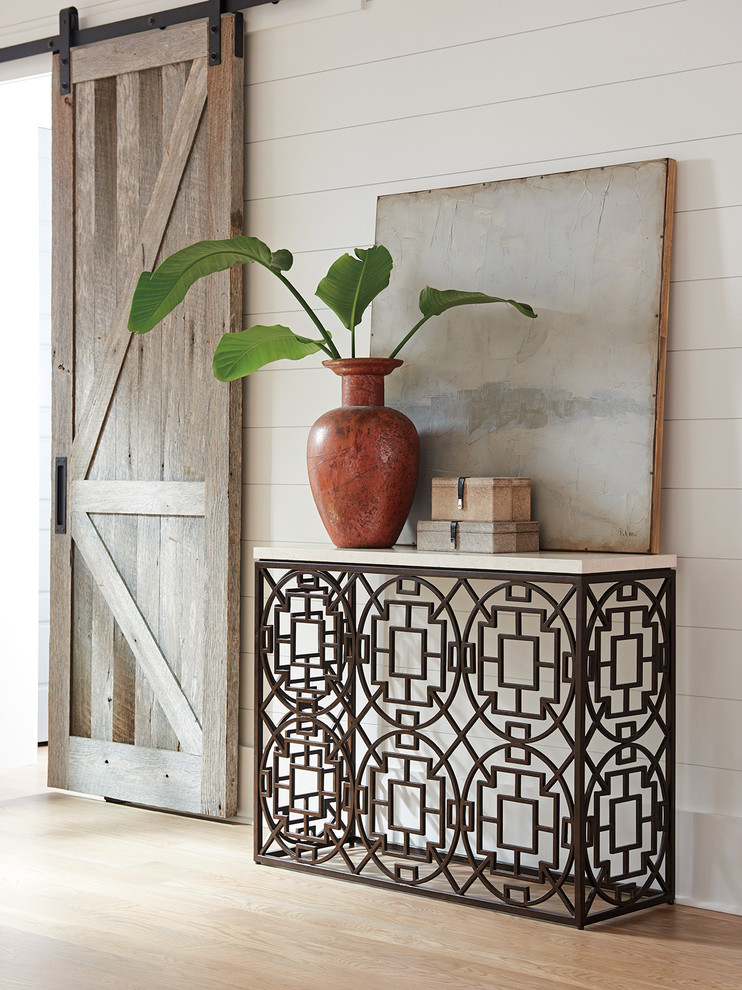 Ackermann Metal Console   Industrial   Console Tables   by Lexington Home Brands  Houzz