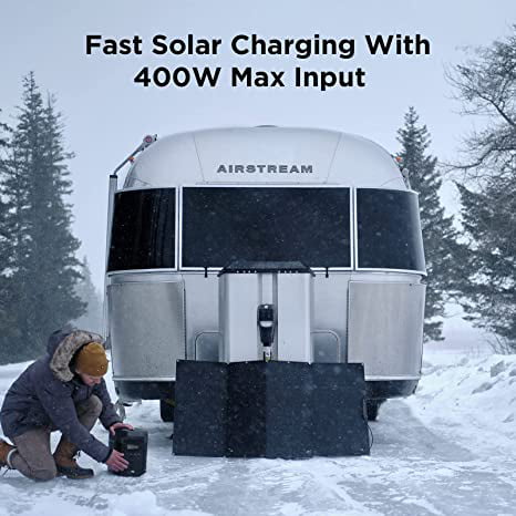 EcoFlow DELTA 1000 Portable Power Station 1008Wh Capacity,Solar Generator,1600W AC Output for Outdoor Camping,Home Backup,Emergency,RV,off-Grid