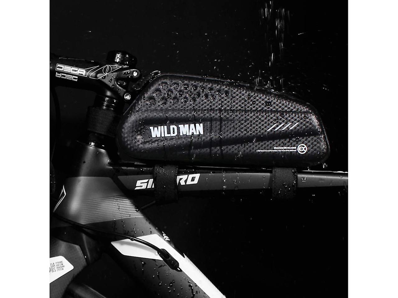 Bike Phone Holder Bag， Bike Accessories Bag For Mountain Road Commute Electric Trek Bike， For Android/iphone Cellphones Up Tp 6.5