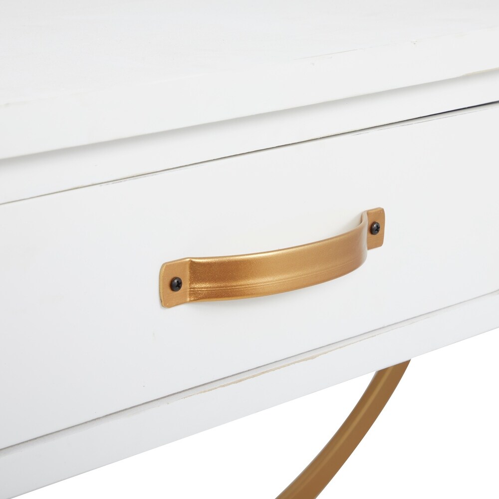 White Pine Contemporary Console Table   40 x 16 x 32