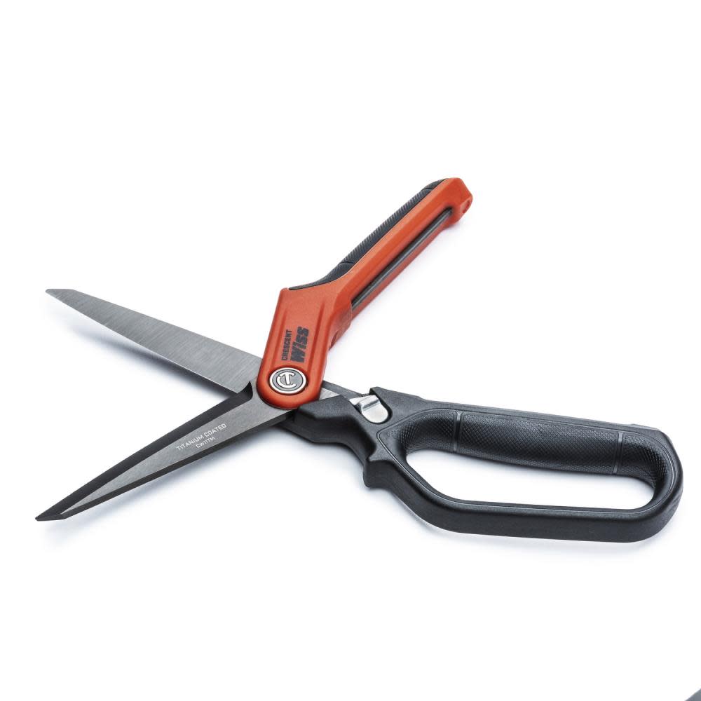 11 Tradesman Shears Single Ring Heavy Duty Titanium Coated ;