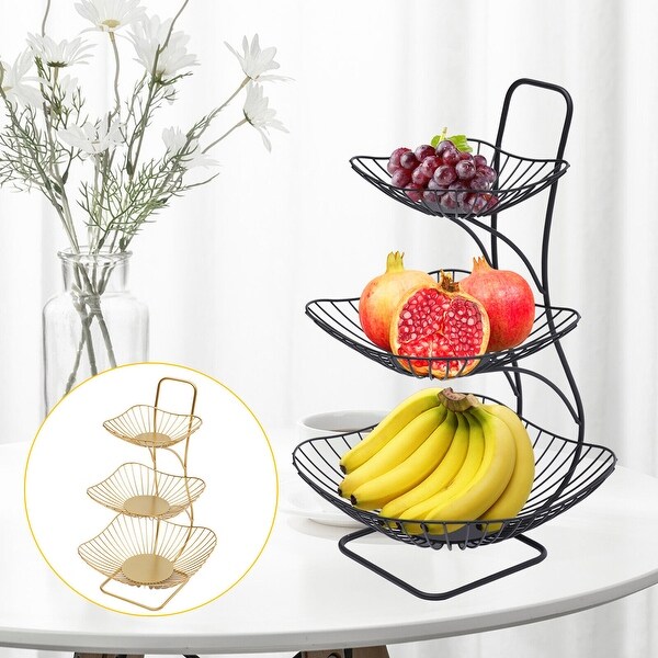 3-Tier Fruit Cupcake Stand Cake Stand Macaron Display Tray