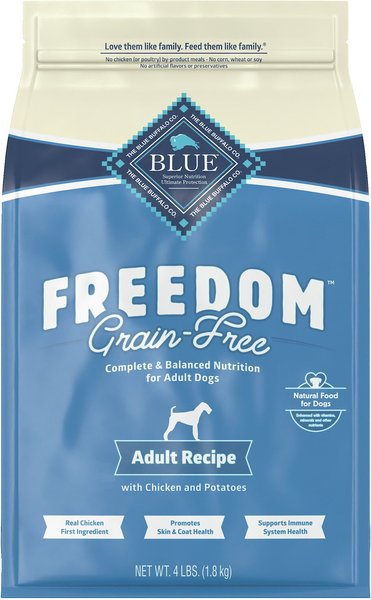 Blue Buffalo Freedom Adult Chicken Recipe Grain-Free Dry Dog Food