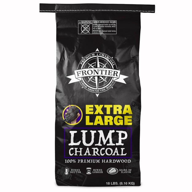 Frontier 18lbs Extra large Lump Charcoal