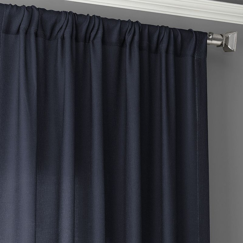 EFF Ombre Faux Linen Semi Sheer Curtain