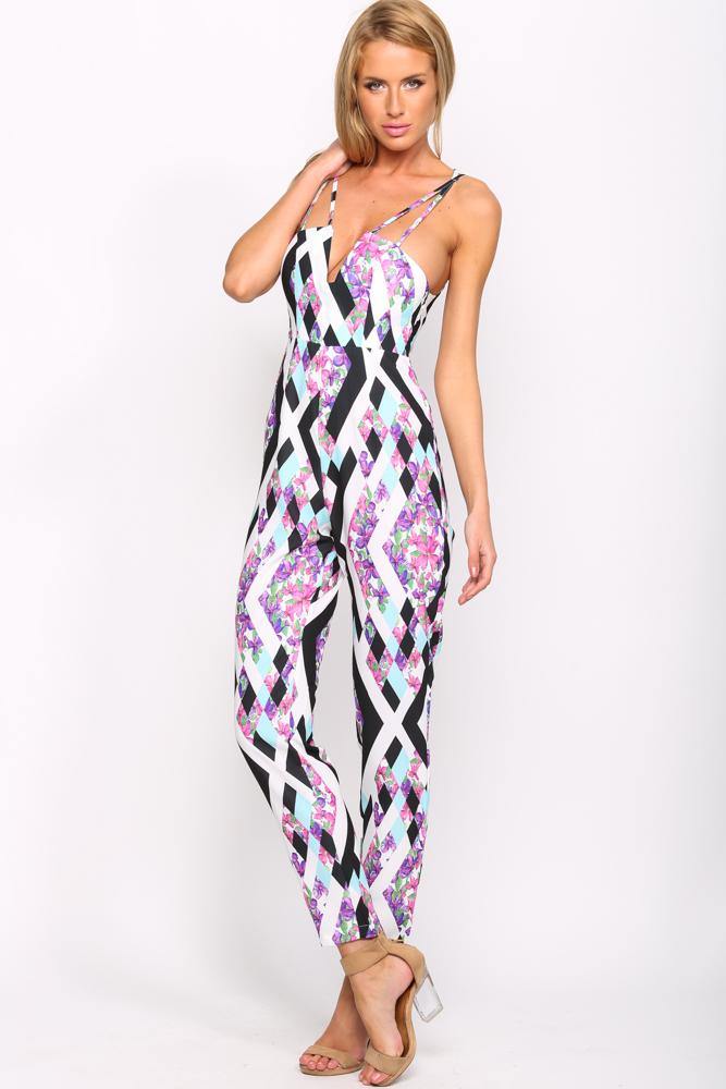 Love Never Die Jumpsuit Purple