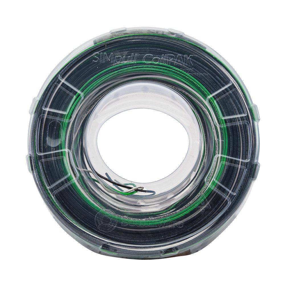 Southwire 350 ft. 123 BlackWhiteGreen Stranded CU CoilPAK SIMpull THHN Tri-Wire 58453303