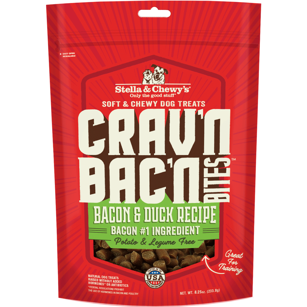 Stella and Chewy's Crav'n Bac'n and Duck Bites Dog Treats - 8.25 oz