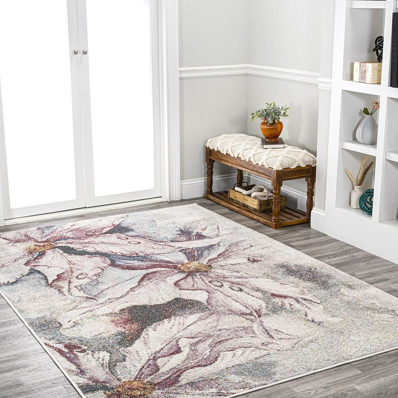 Pastello Modern Flowers Rug