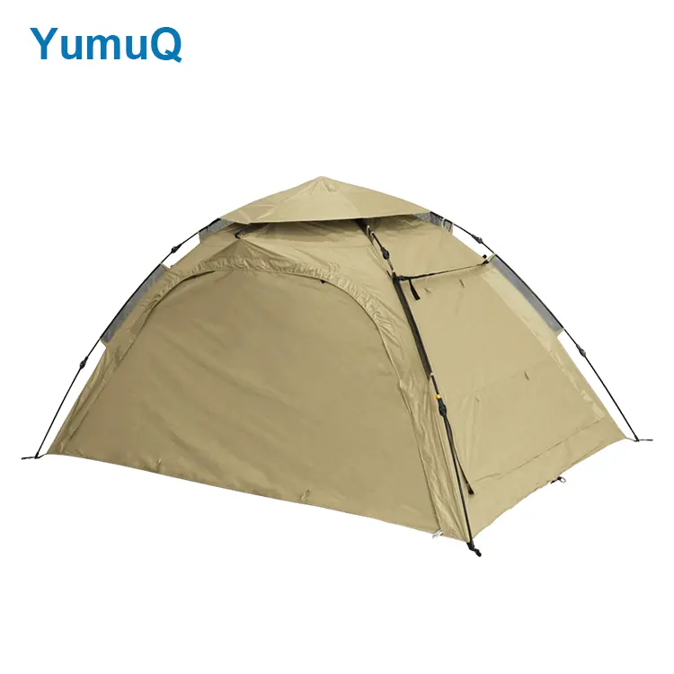 YumuQ 1 2 Person 1.6m Traveling Portable Fully Automatic Beach Camping Outdoor Travel Vehicle Pop Up Dome Tent