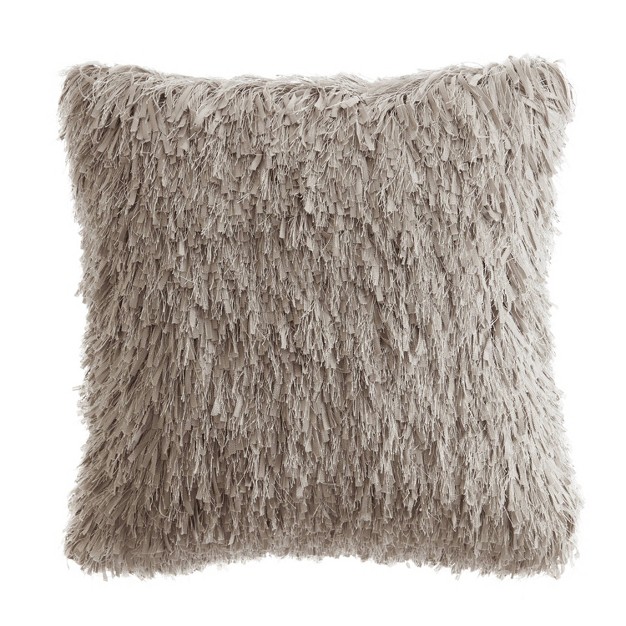 Keegan Shag Square Throw Pillow Vcny Home