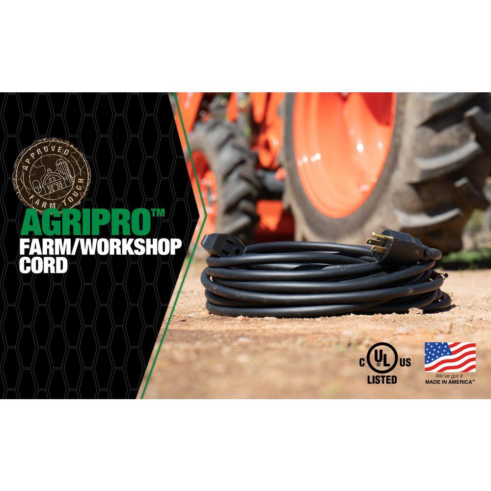 Southwire 25 ft. 103 SJTOW AgriPro FarmWorkshop Heavy-Duty Extension Cord 64817501