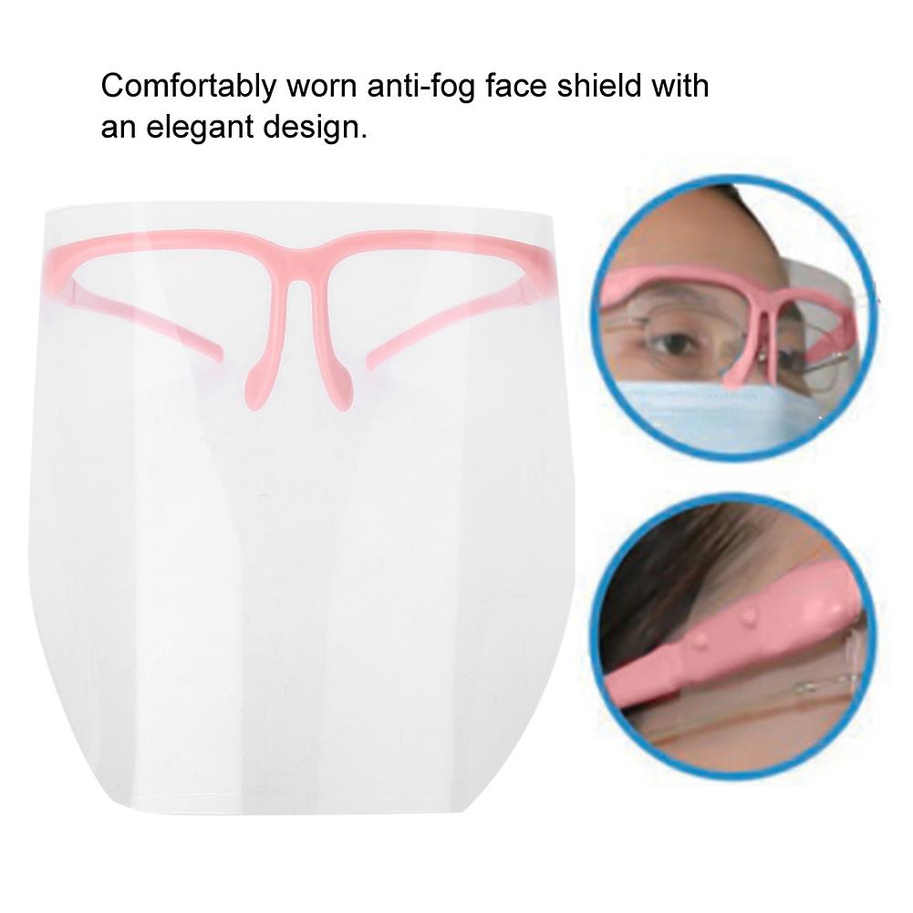 Dental Face Mask Professional Dental Protective Dental Face Shield Detachable Face Shield Pink