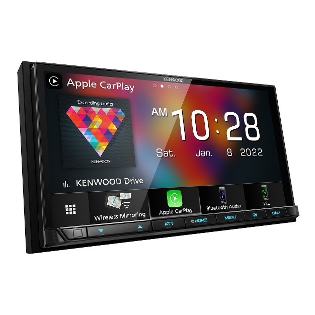 Kenwood Dmx9708s Digital Multimedia Receiver With Bluetooth Apple Carplay amp Android Auto