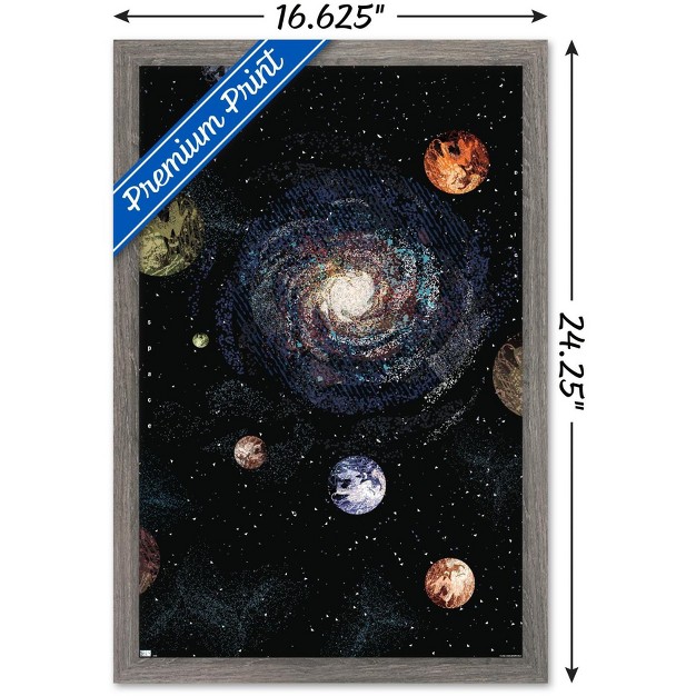 Trends International Galaxy Framed Wall Poster Prints