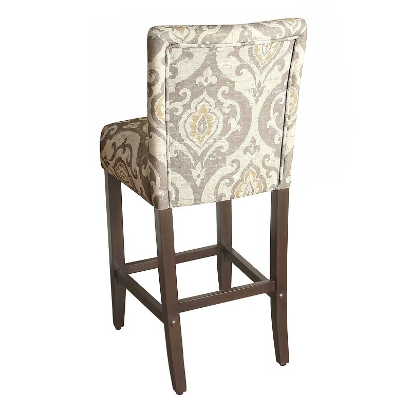 HomePop Suri Ikat Medallion Bar Stool