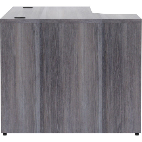 Lorell Weathered Charcoal Laminate Desking (69598)