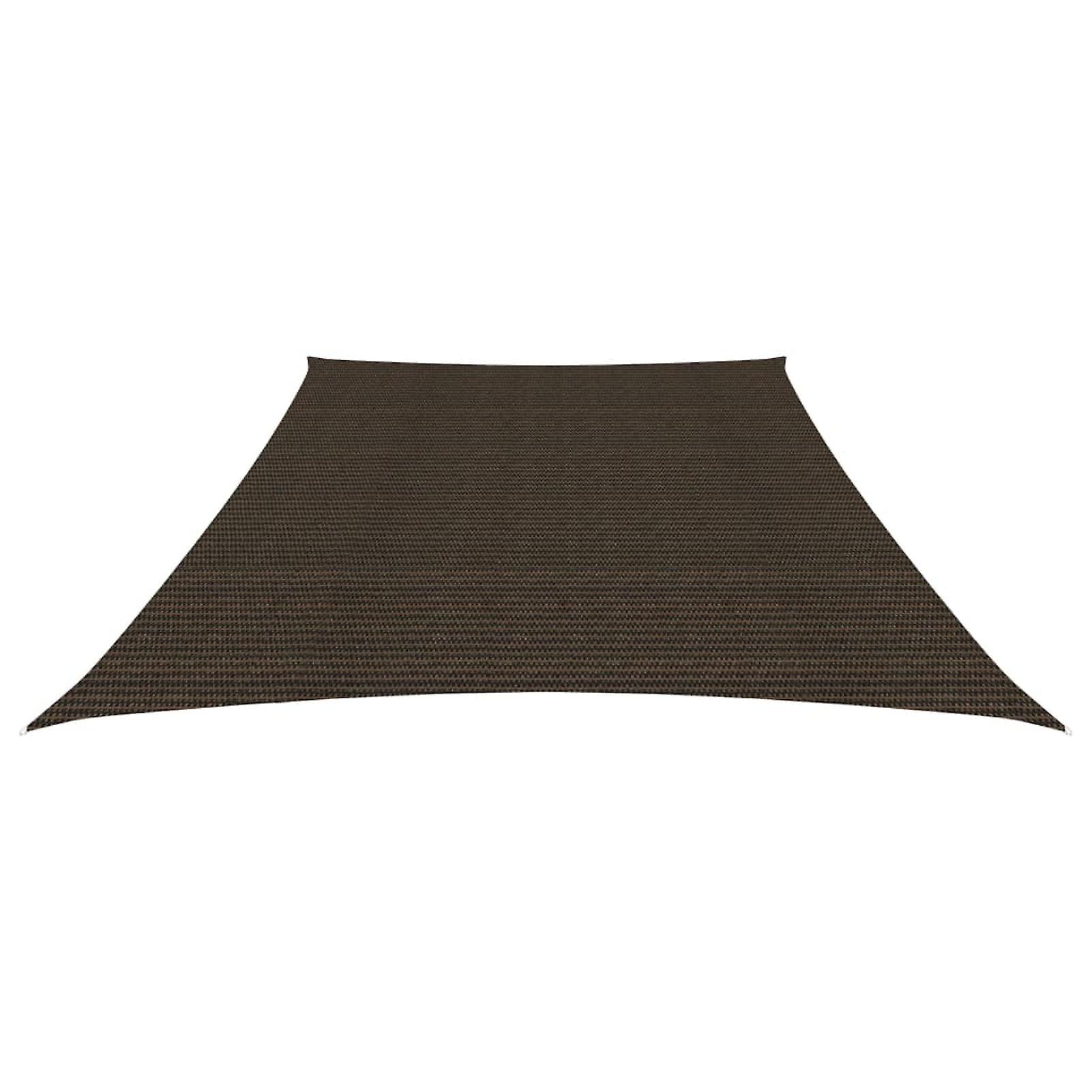 Sunshade Sail 160 G/m Brown 3/4x2 M Hdpe No.360451