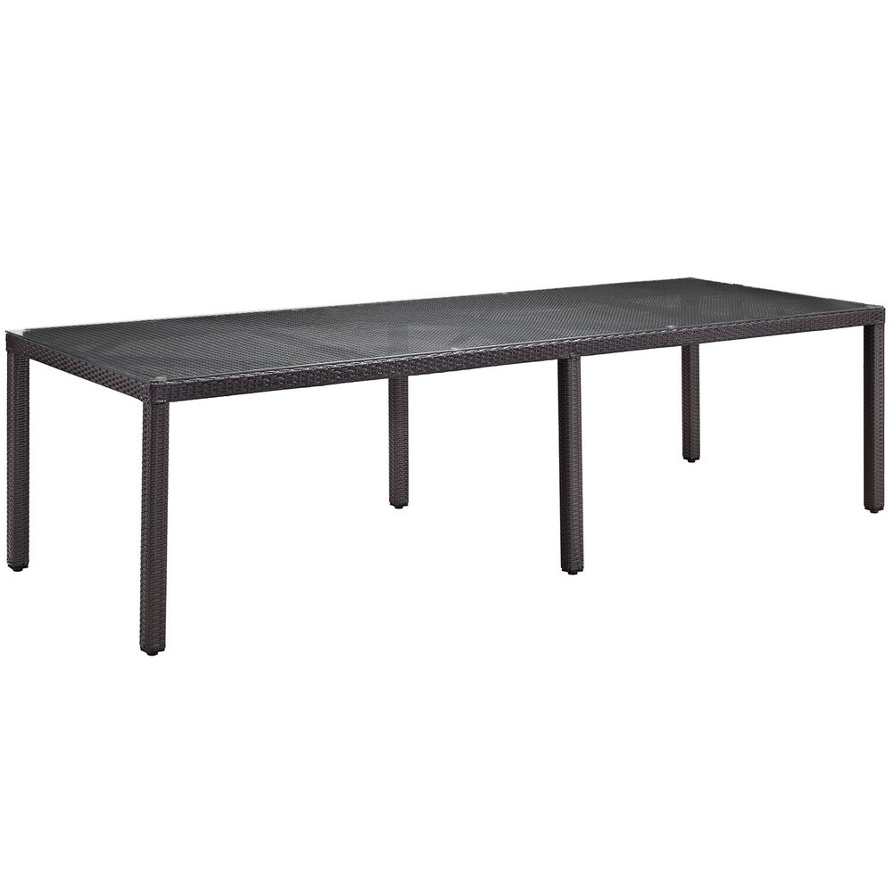 Bocabec 114 inch Outdoor Patio Dining Table by Havenside Home