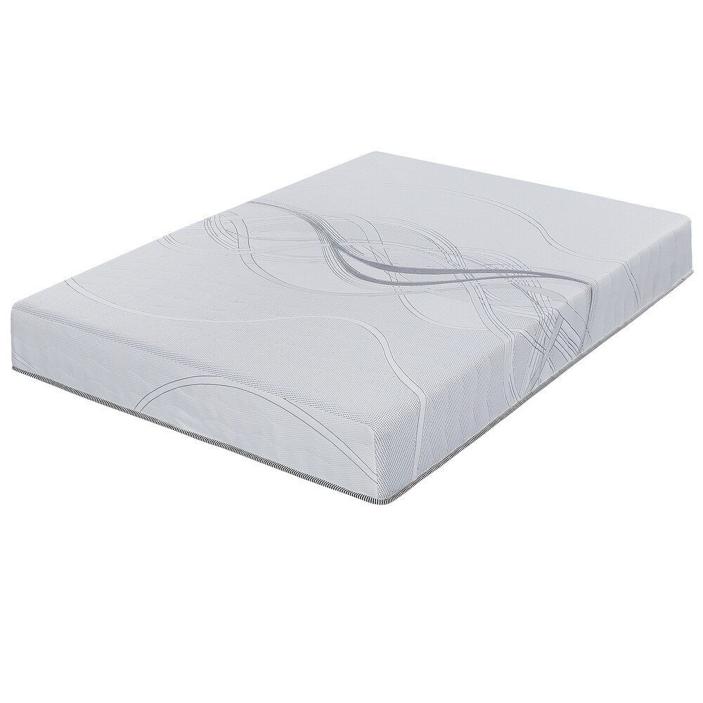 Sleeplanner 10 inch Hybrid Memory Foam Spring Mattress In a Box