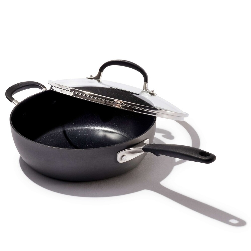 OXO Good Grips Non Stick 3QT Covered Chef Pan with Helper Handle