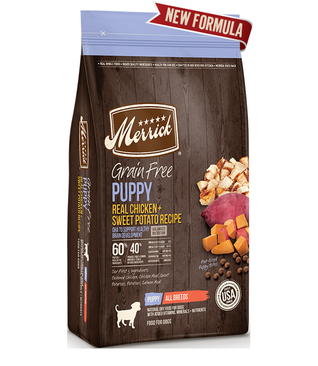 Merrick Grain Free Real Chicken and Sweet Potato Puppy Dry Dog Food