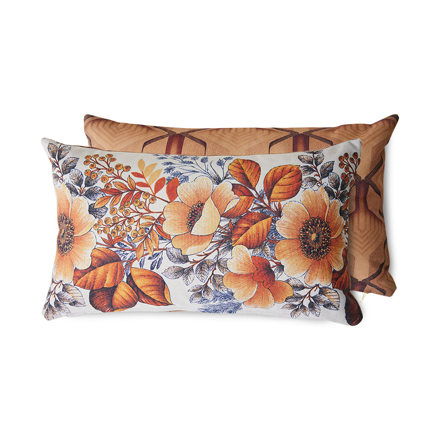 Printed lumbar pillow Botanic