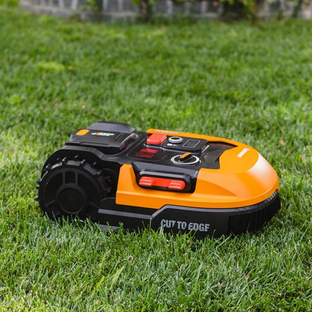 Worx Wr147 Landroid M 1 4 Acre Robotic Lawn Mower Battery And Charger Included