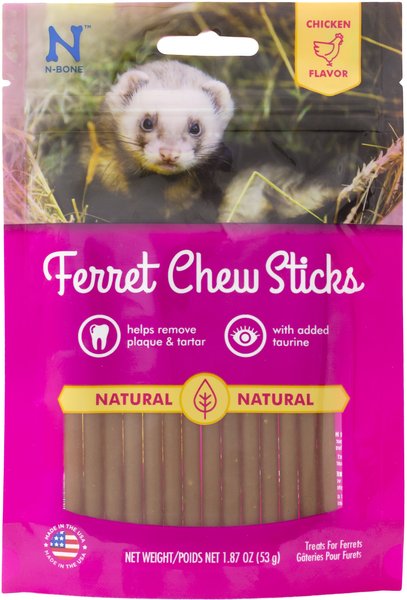 N-Bone Chicken Flavor Chew Stick Ferret Treats