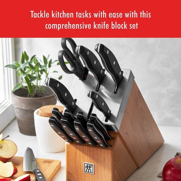 ZWILLING TWIN Signature 15-pc Self-Sharpening Knife Block Set