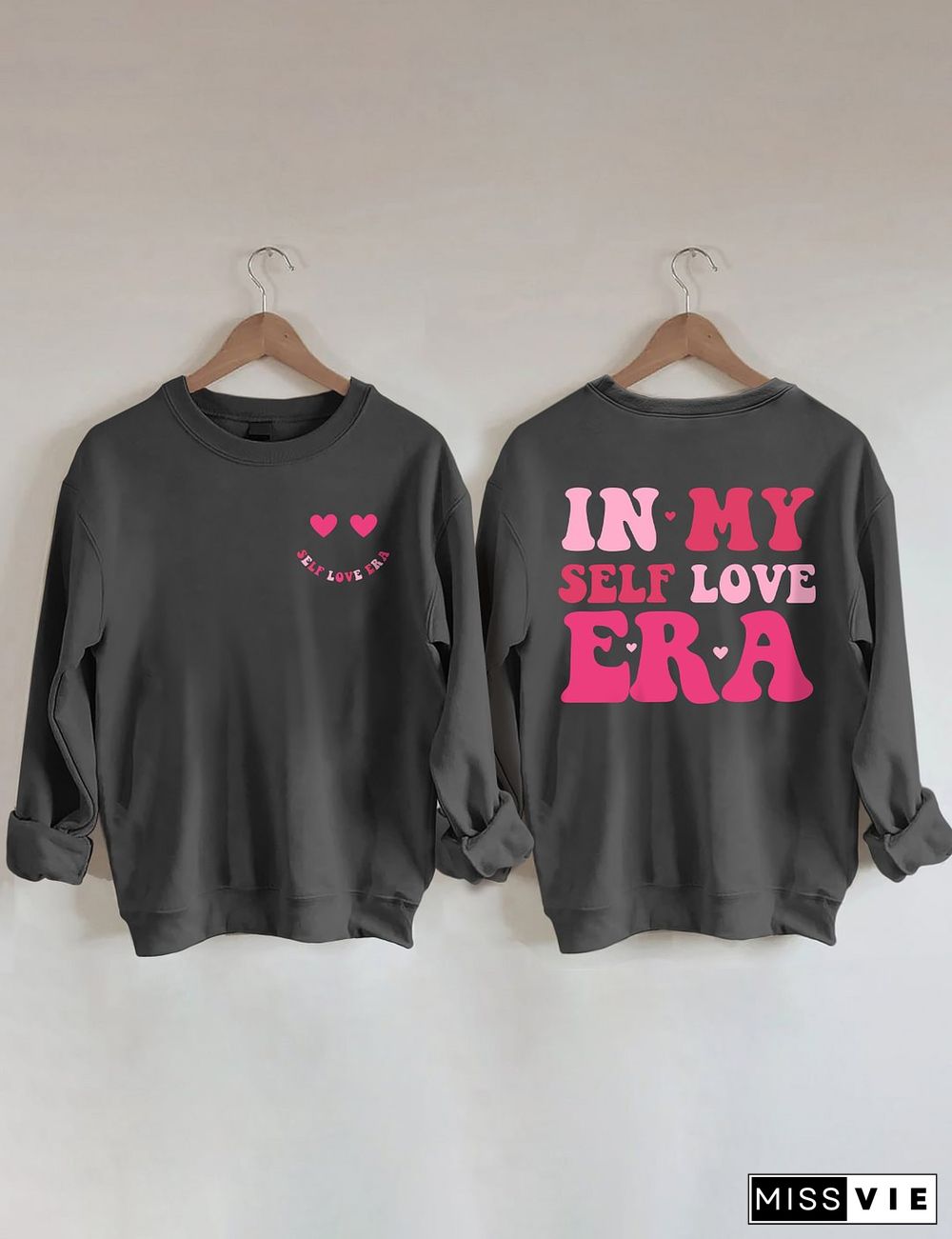 In My Self Love ERA 2-sided Printed Sweatshirt