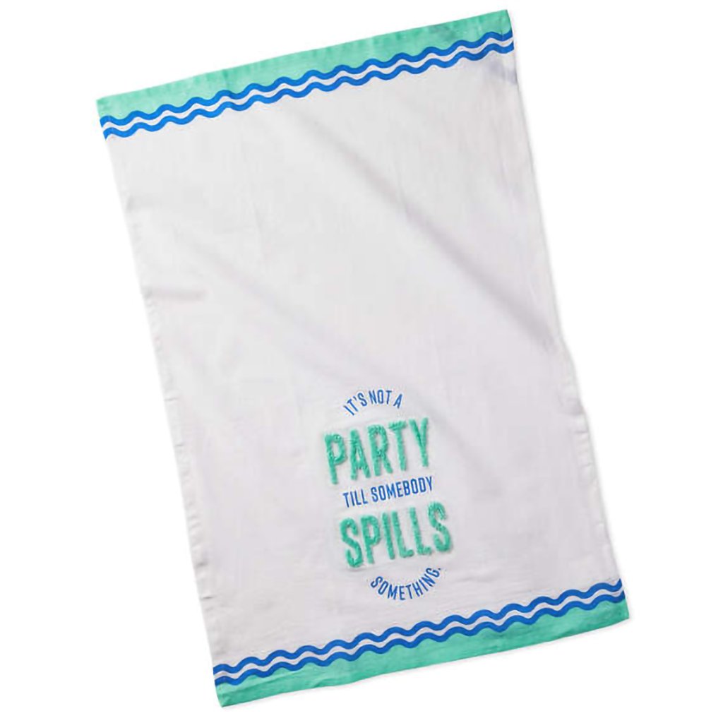 Hallmark  Funny Party Tea Towel, 18x26