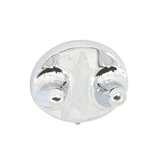 Better Home Products Twin Peaks Robe Hook  Chrome