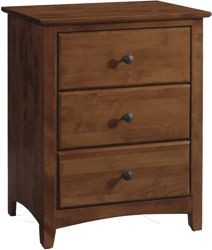 Shaker Brown Nightstand