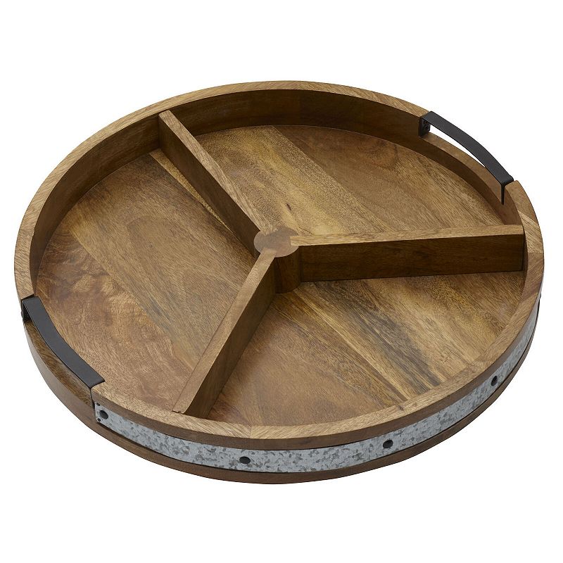 Gourmet Basics Divided Lazy Susan