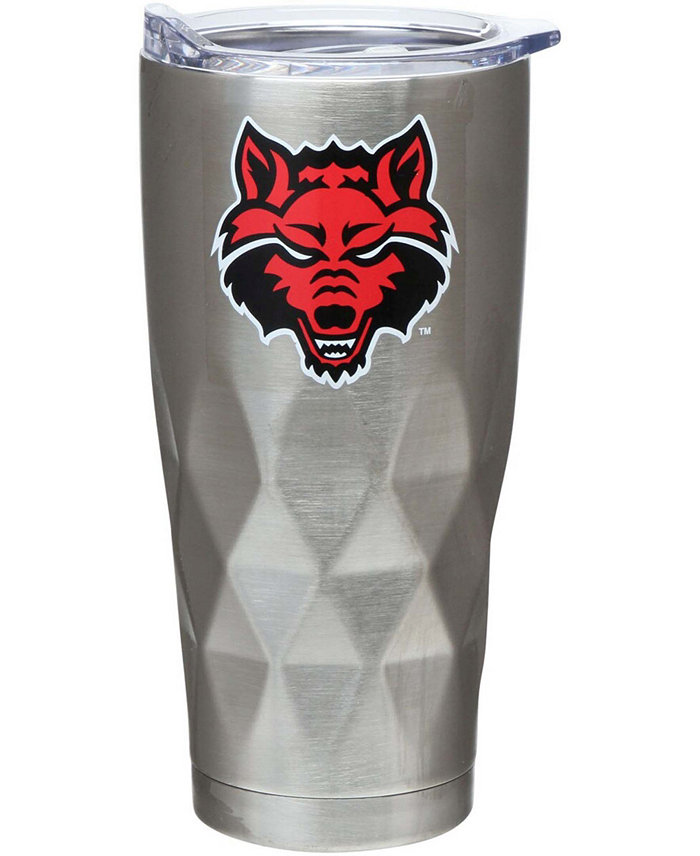 Memory Company Multi Arkansas State Red Wolves 22 oz Diamond Bottom Stainless Steel Tumbler