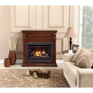 BLUEGRASS LIVING 26000 BTU Vent Free Natural Gas Fireplace System - Remote Control B300RTN-2-AC